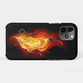 Vuur Pauwveer Case-Mate iPhone Case (Achterkant (horizontaal))