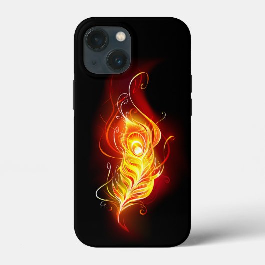 Vuur Pauwveer Case-Mate iPhone Case (Achterkant)