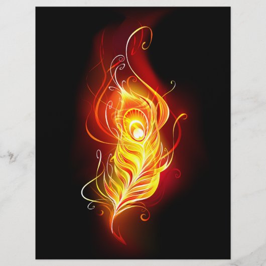 Vuur Pauwveer Flyer (Voorkant)