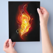 Vuur Pauwveer Flyer (Hand)