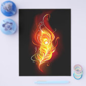 Vuur Pauwveer Flyer (Enkel)