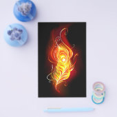 Vuur Pauwveer Flyer (Enkel)