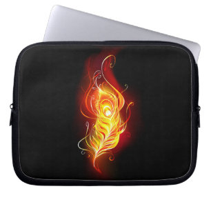 Vuur Pauwveer Laptop Sleeve