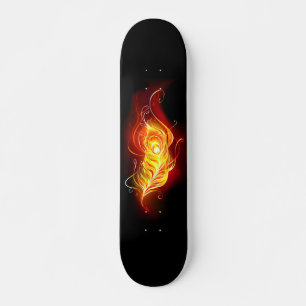 Vuur Pauwveer Persoonlijk Skateboard
