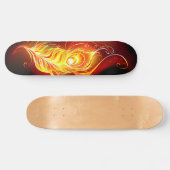 Vuur Pauwveer Persoonlijk Skateboard (Horizontaal)