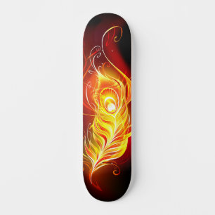 Vuur Pauwveer Persoonlijk Skateboard