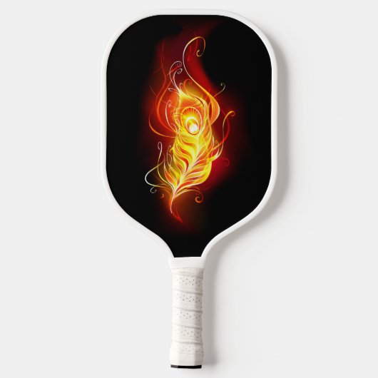 Vuur Pauwveer Pickleball Paddle (Achterkant)