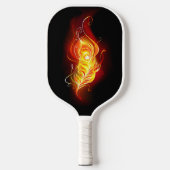 Vuur Pauwveer Pickleball Paddle (Voorkant)