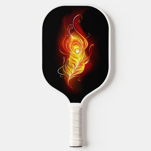 Vuur Pauwveer Pickleball Paddle (Voorkant)