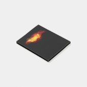 Vuur Pauwveer Post-it® Notes (Schuin)