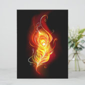 Vuur Pauwveer Save The Date (Staand voorkant)