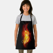 Vuur Pauwveer Schort (Insitu)