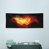 Vuur Pauwveer Spandoek (Beurs)