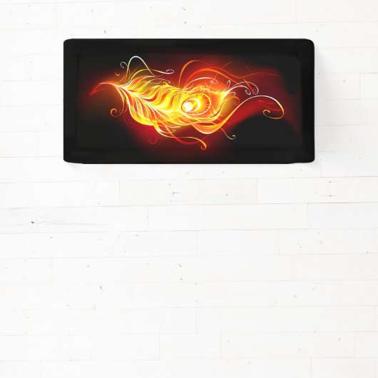 Vuur Pauwveer Spandoek (Insitu)