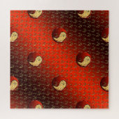 Vuur Rat Dekbedhoes Legpuzzel (Horizontaal)