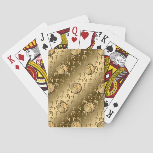 Vuur Rat Pokerkaarten (Achterkant)