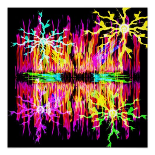 Vuur reserveert perfect Poster (Voorkant)