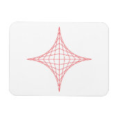 Vuur (rood) magneet (Horizontaal)