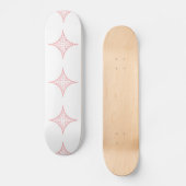 Vuur (rood) persoonlijk skateboard (Voorkant)