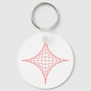 Vuur (rood) sleutelhanger