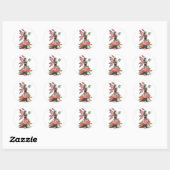 Vuur Roos Fee Stickers (Vel)
