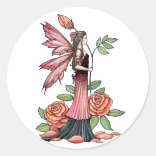 Vuur Roos Fee Stickers