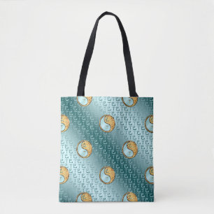 Vuur Slang Tote Bag