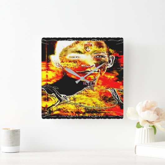 Vuur Snoep 01 Vierkante Klok (Huis)