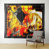 Vuur Snoep 01 Wandkleed (In Situ (horizontaal))