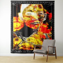 Vuur Snoep 01 Wandkleed