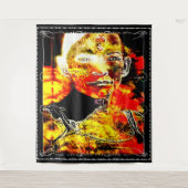 Vuur Snoep 01 Wandkleed (Voorkant)