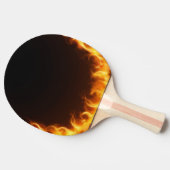 Vuur Tafeltennisbatje (Zijkant)