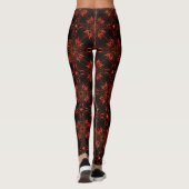 Vuur Tapijt Broek Leggings (Achterkant)