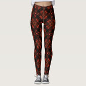 Vuur Tapijt Broek Leggings (Voorkant)