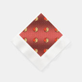 Vuur Tijger Servet (Hoek)