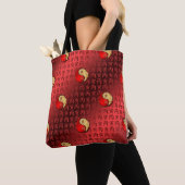 Vuur Tijger Tote Bag (Dichtbij)