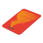 Vuur Tornado Magneet (Linkerzijde)
