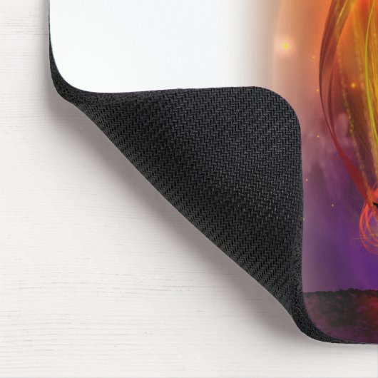 "Vuur uit de hemel" Muismat (Hoek)