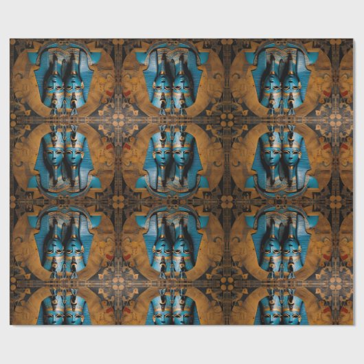 Vuur van de goden cadeaupapier (Vlak)