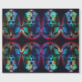 Vuur van de goden cadeaupapier (Vlak)