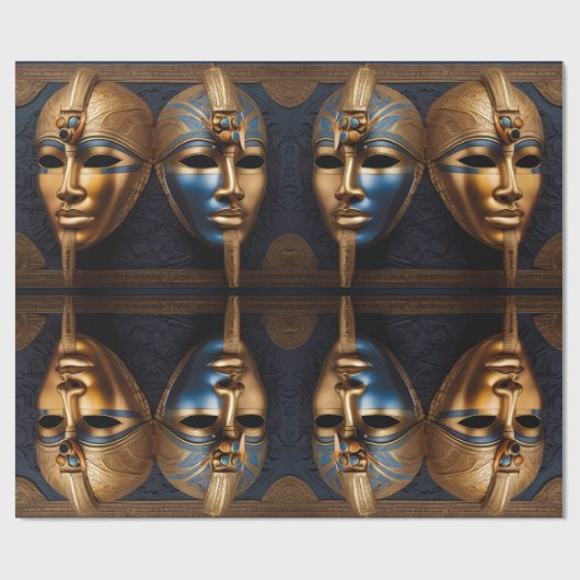 Vuur van de goden cadeaupapier (Vlak)