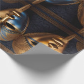 Vuur van de goden cadeaupapier (Hoek)