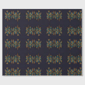 Vuur van de Goden Gift Label Cadeaupapier (Vlak)