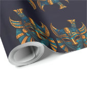 Vuur van de Goden Gift Label Cadeaupapier (Rol Hoek)