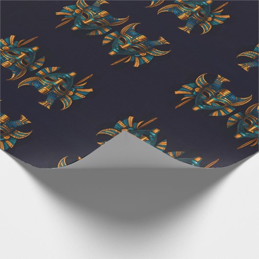 Vuur van de Goden Gift Label Cadeaupapier (Hoek)