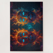 "Vuur van de Goden" met verschillende godheden set Legpuzzel (Verticaal)