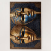 "Vuur van de Goden" met verschillende godheden set Legpuzzel (Verticaal)