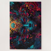 "Vuur van de Goden" met verschillende godheden set Legpuzzel (Verticaal)