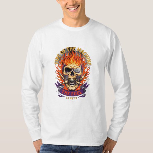 Vuur Van De Machine T-shirt (Voorkant)