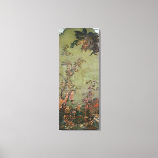 Vuur, van een reeks panelen die canvas afdruk (Voorkant)